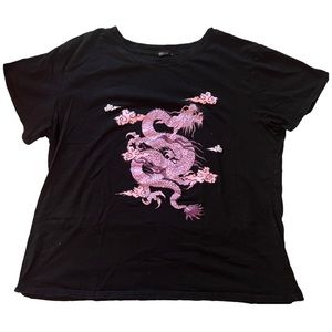 Purple Dragon Graphic Tee